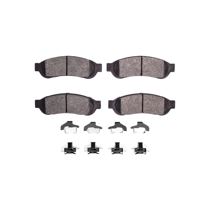 Ford F-350 Super Duty Brake Pads - Rear - R1 Concepts - Ceramic Pads - `05-`10